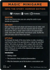 Into the Story: Horror Edition (Magic Minigame) [Innistrad: Midnight Hunt Minigame] | Play N Trade Winnipeg