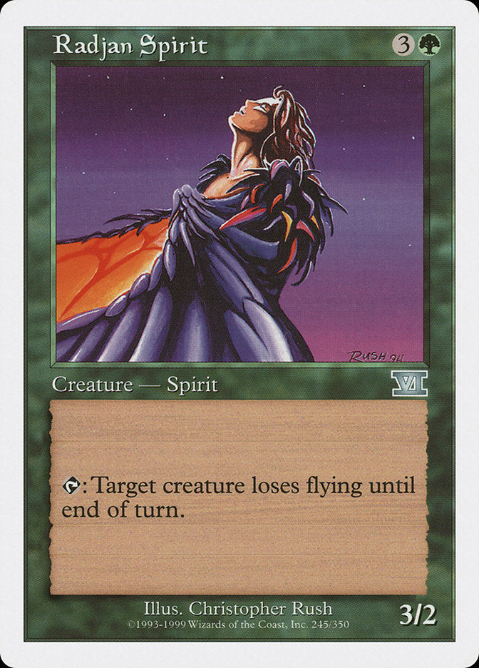 Radjan Spirit [Classic Sixth Edition] | Play N Trade Winnipeg