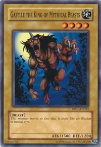 Gazelle the King of Mythical Beasts [RP01-EN043] Common | Play N Trade Winnipeg