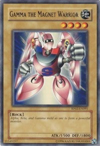 Gamma The Magnet Warrior [RP02-EN091] Rare | Play N Trade Winnipeg