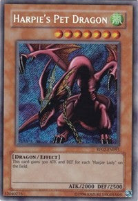 Harpie's Pet Dragon [RP02-EN093] Secret Rare | Play N Trade Winnipeg