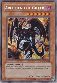 Archfiend of Gilfer [RP02-EN094] Secret Rare | Play N Trade Winnipeg