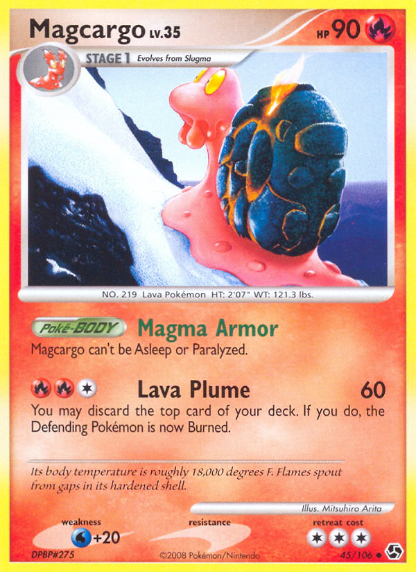 Magcargo (45/106) [Diamond & Pearl: Great Encounters] | Play N Trade Winnipeg