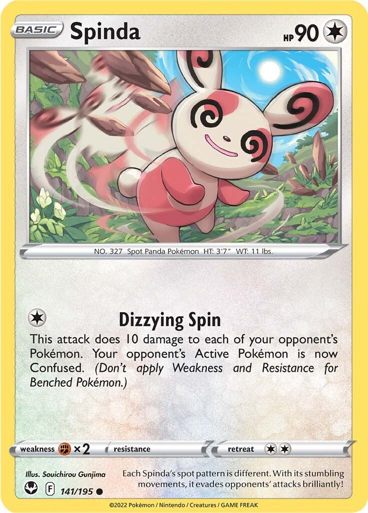 Spinda (141/195) [Sword & Shield: Silver Tempest] | Play N Trade Winnipeg