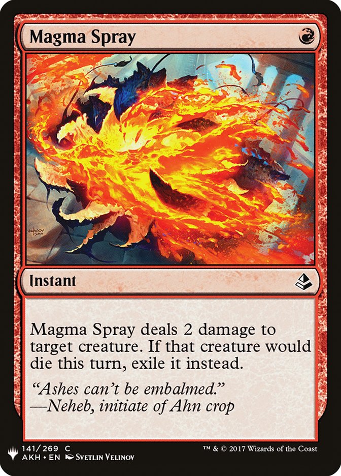 Magma Spray [Mystery Booster] | Play N Trade Winnipeg