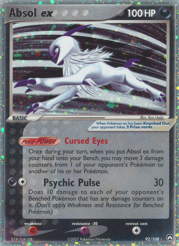 Absol ex (92/108) [EX: Power Keepers] | Play N Trade Winnipeg