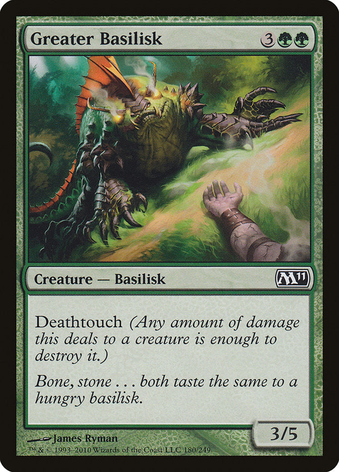 Greater Basilisk [Magic 2011] | Play N Trade Winnipeg