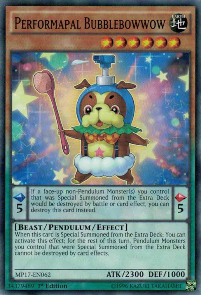 Performapal Bubblebowwow [MP17-EN062] Common | Play N Trade Winnipeg