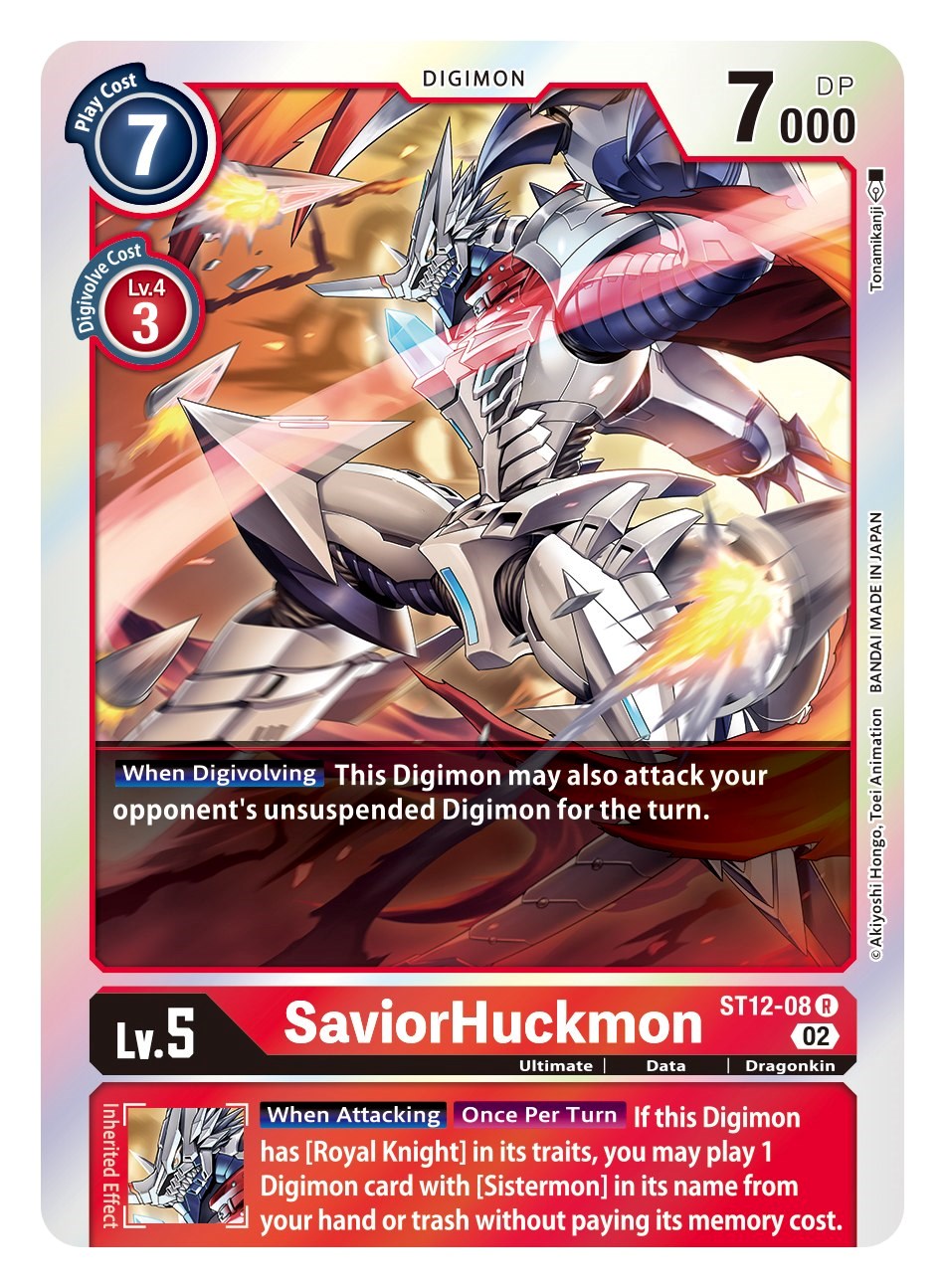 SaviorHuckmon [ST12-08] [Starter Deck: Jesmon] | Play N Trade Winnipeg