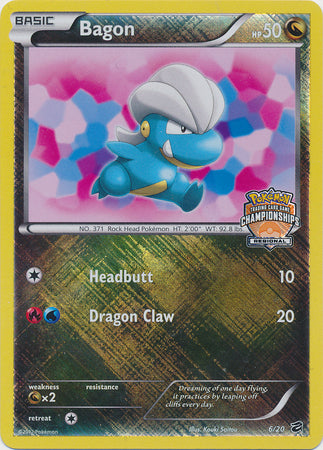 Bagon (6/20) (Regional Championship) [Black & White: Dragon Vault] | Play N Trade Winnipeg