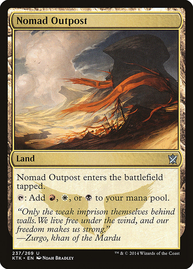 Nomad Outpost [Khans of Tarkir] | Play N Trade Winnipeg