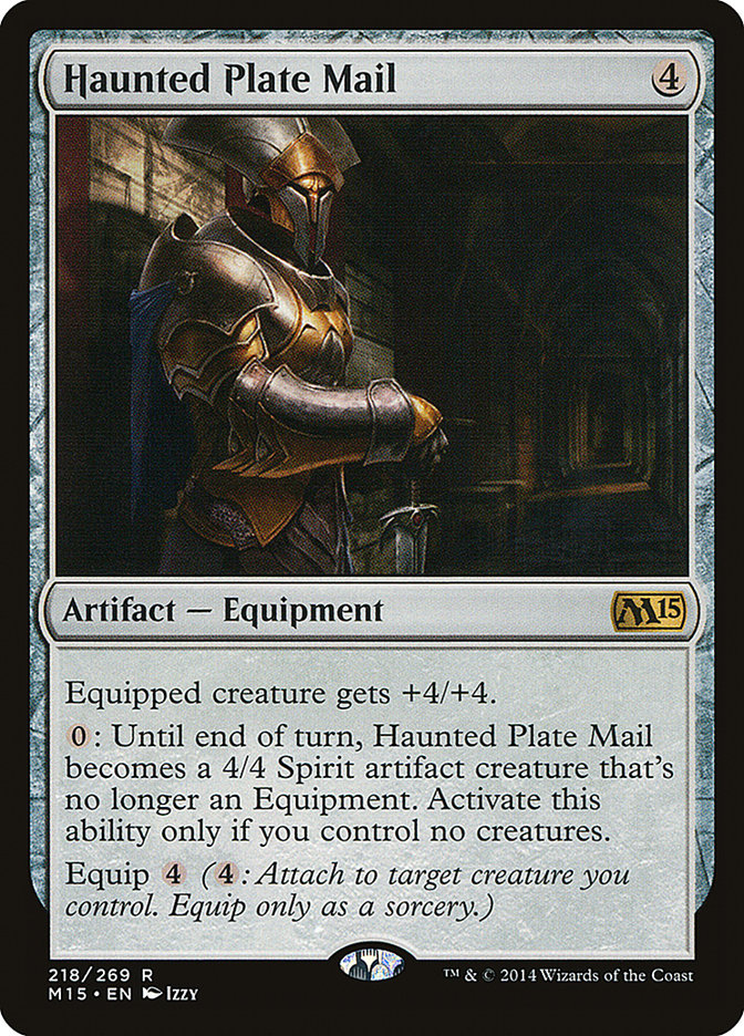 Haunted Plate Mail [Magic 2015] | Play N Trade Winnipeg