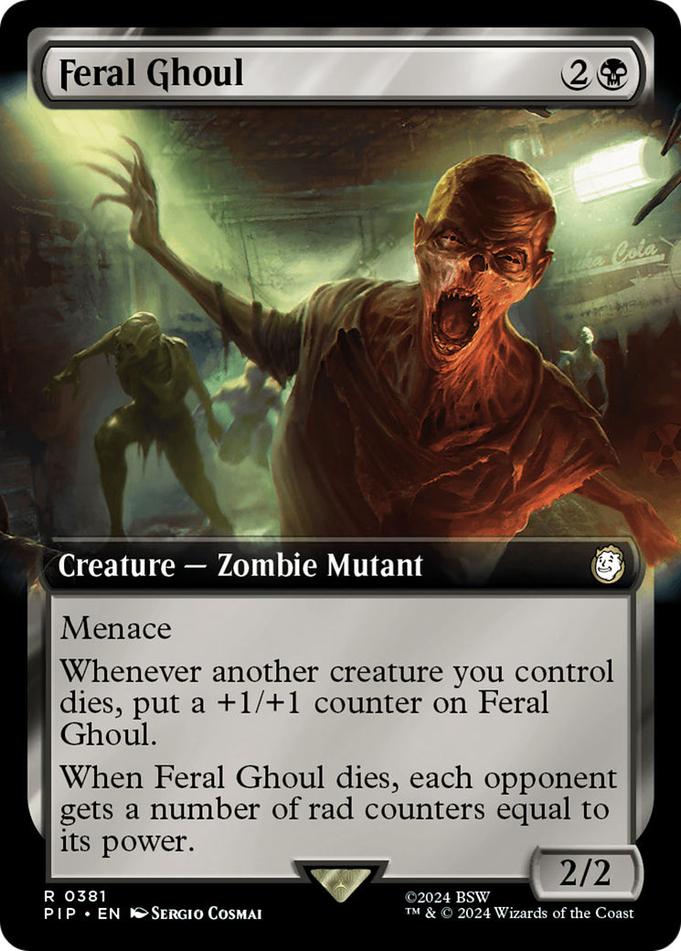 Feral Ghoul (Extended Art) [Fallout] | Play N Trade Winnipeg