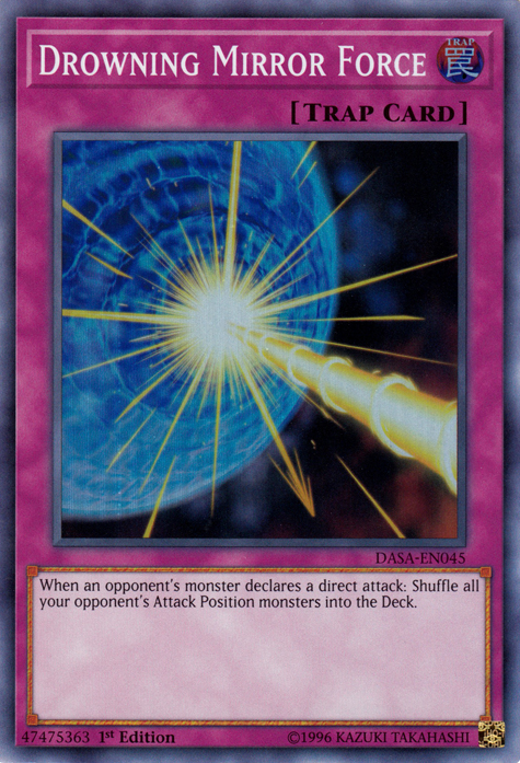 Drowning Mirror Force [DASA-EN045] Super Rare | Play N Trade Winnipeg