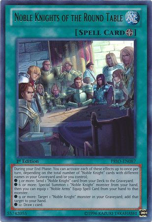Noble Knights of the Round Table [PRIO-EN087] Ultra Rare | Play N Trade Winnipeg