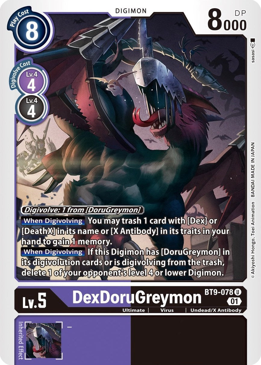 DexDoruGreymon [BT9-078] [X Record] | Play N Trade Winnipeg