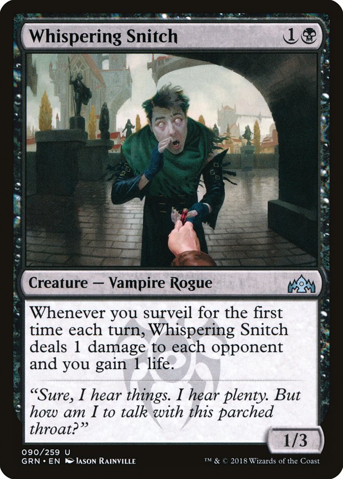 Whispering Snitch [Guilds of Ravnica] | Play N Trade Winnipeg