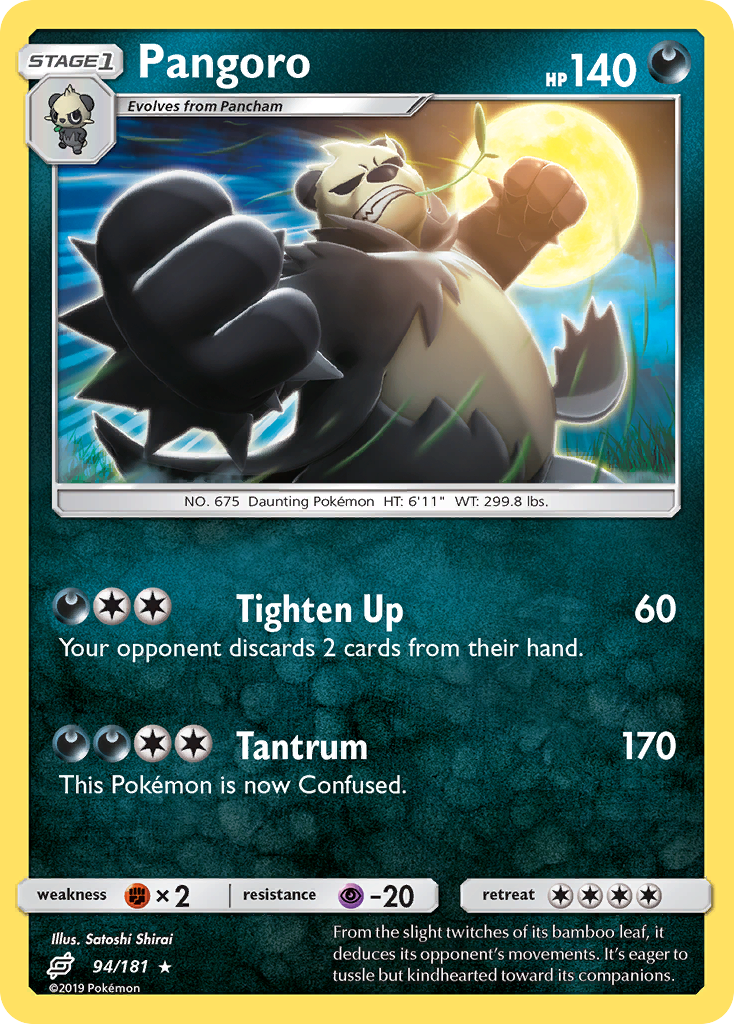 Pangoro (94/181) [Sun & Moon: Team Up] | Play N Trade Winnipeg