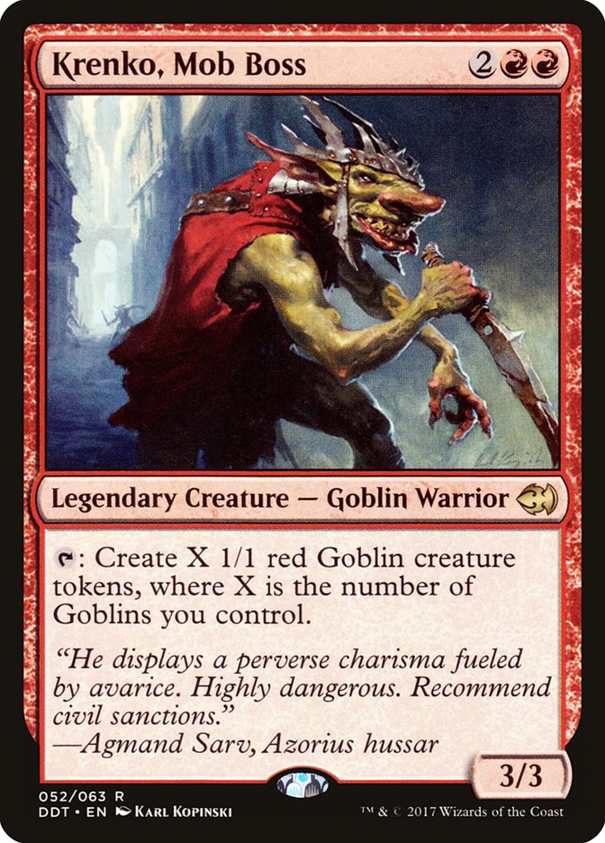 Krenko, Mob Boss [Duel Decks: Merfolk vs. Goblins] | Play N Trade Winnipeg