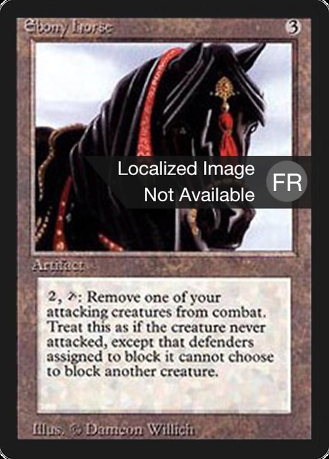 Ebony Horse [Foreign Black Border] | Play N Trade Winnipeg