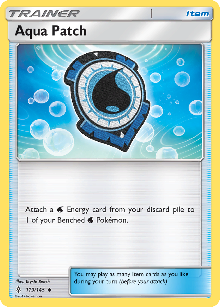 Aqua Patch (119/145) [Sun & Moon: Guardians Rising] | Play N Trade Winnipeg