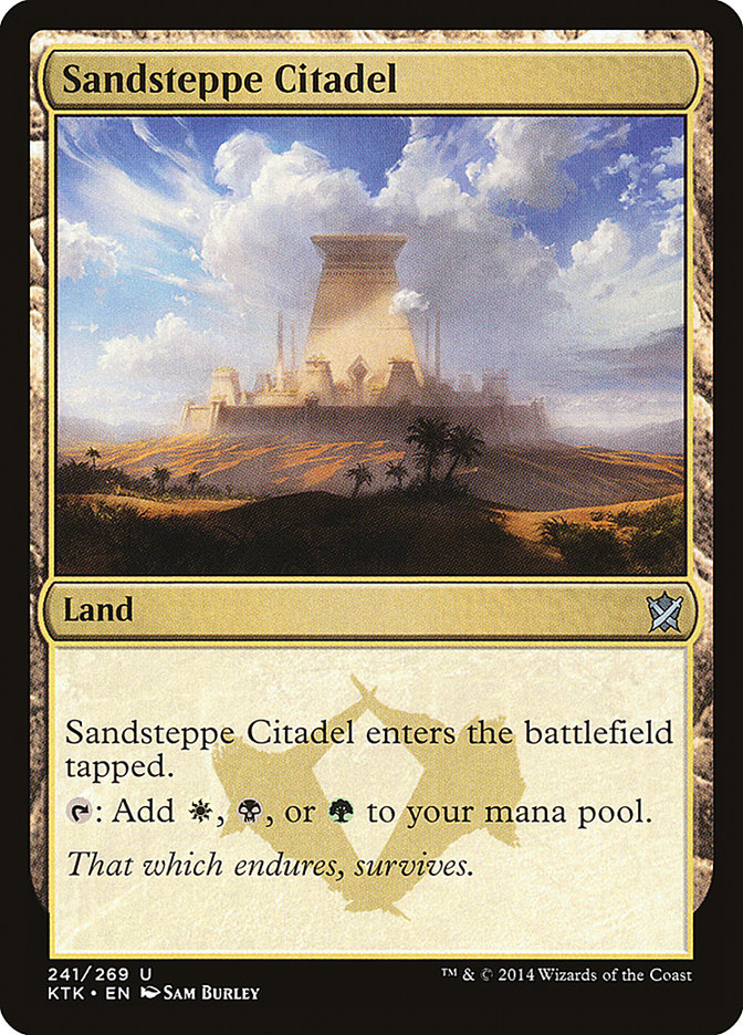 Sandsteppe Citadel [Khans of Tarkir] | Play N Trade Winnipeg