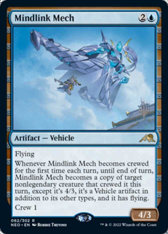 Mindlink Mech (Promo Pack) [Kamigawa: Neon Dynasty Promos] | Play N Trade Winnipeg