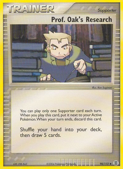 Prof. Oak's Research (98/112) [EX: FireRed & LeafGreen] | Play N Trade Winnipeg