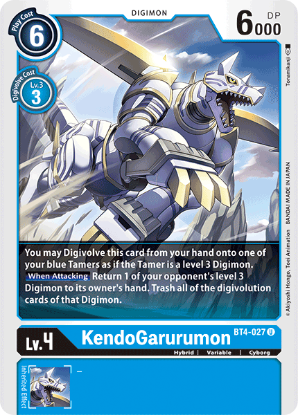 KendoGarurumon [BT4-027] [Great Legend] | Play N Trade Winnipeg