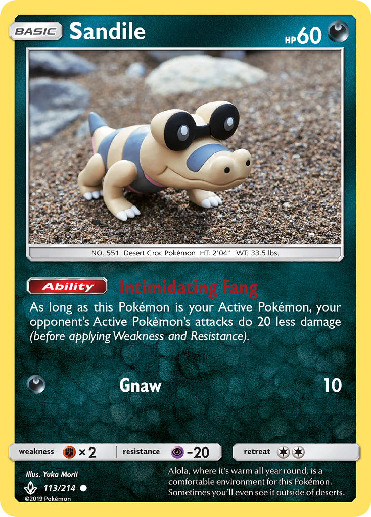 Sandile (113/214) [Sun & Moon: Unbroken Bonds] | Play N Trade Winnipeg