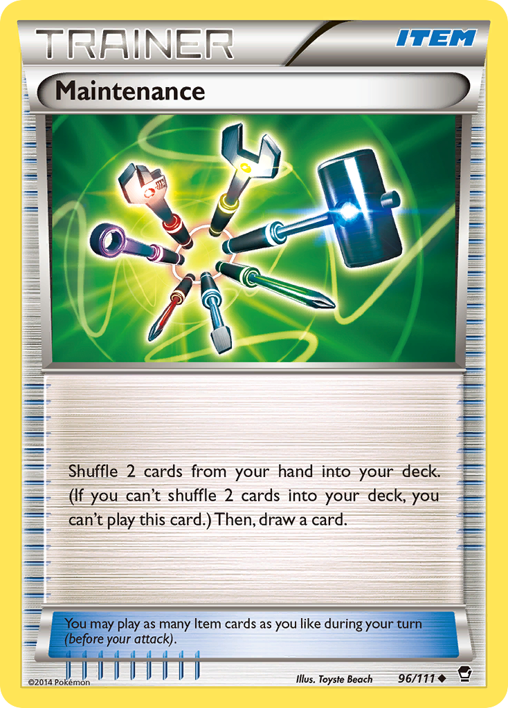 Maintenance (96/111) [XY: Furious Fists] | Play N Trade Winnipeg