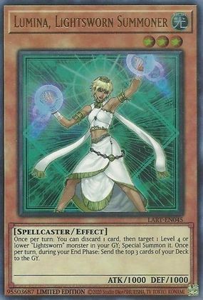 Lumina, Lightsworn Summoner [LART-EN045] Ultra Rare | Play N Trade Winnipeg