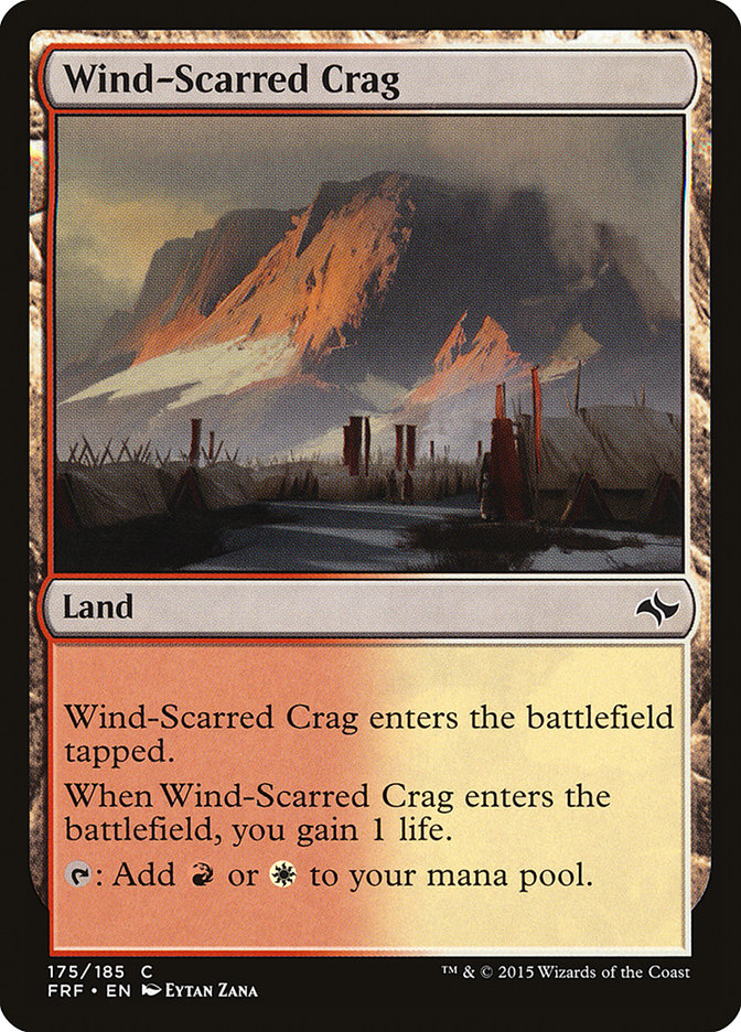 Wind-Scarred Crag [Fate Reforged] | Play N Trade Winnipeg