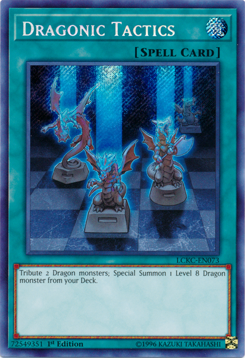 Dragonic Tactics [LCKC-EN073] Secret Rare | Play N Trade Winnipeg