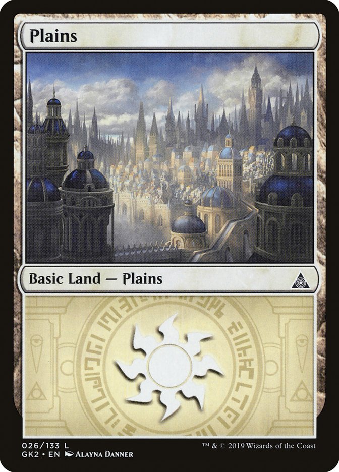 Plains (26) [Ravnica Allegiance Guild Kit] | Play N Trade Winnipeg