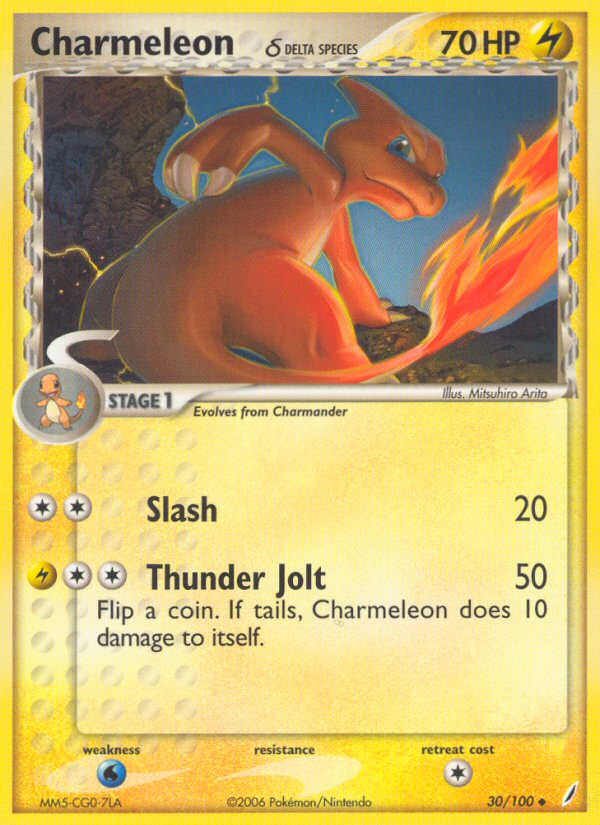 Charmeleon (30/100) (Delta Species) [EX: Crystal Guardians] | Play N Trade Winnipeg