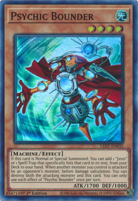 Psychic Bounder [LED7-EN032] Super Rare | Play N Trade Winnipeg