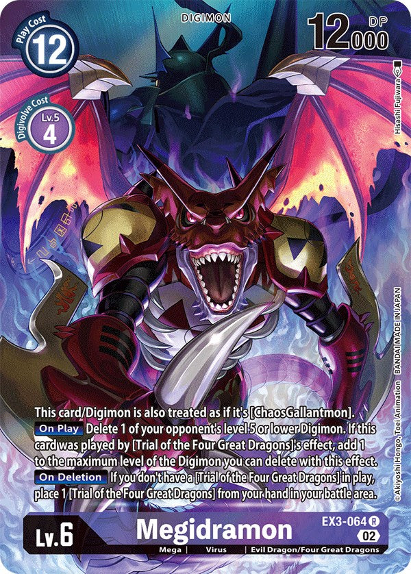 Megidramon [EX3-064] (Alternate Art) [Draconic Roar] | Play N Trade Winnipeg