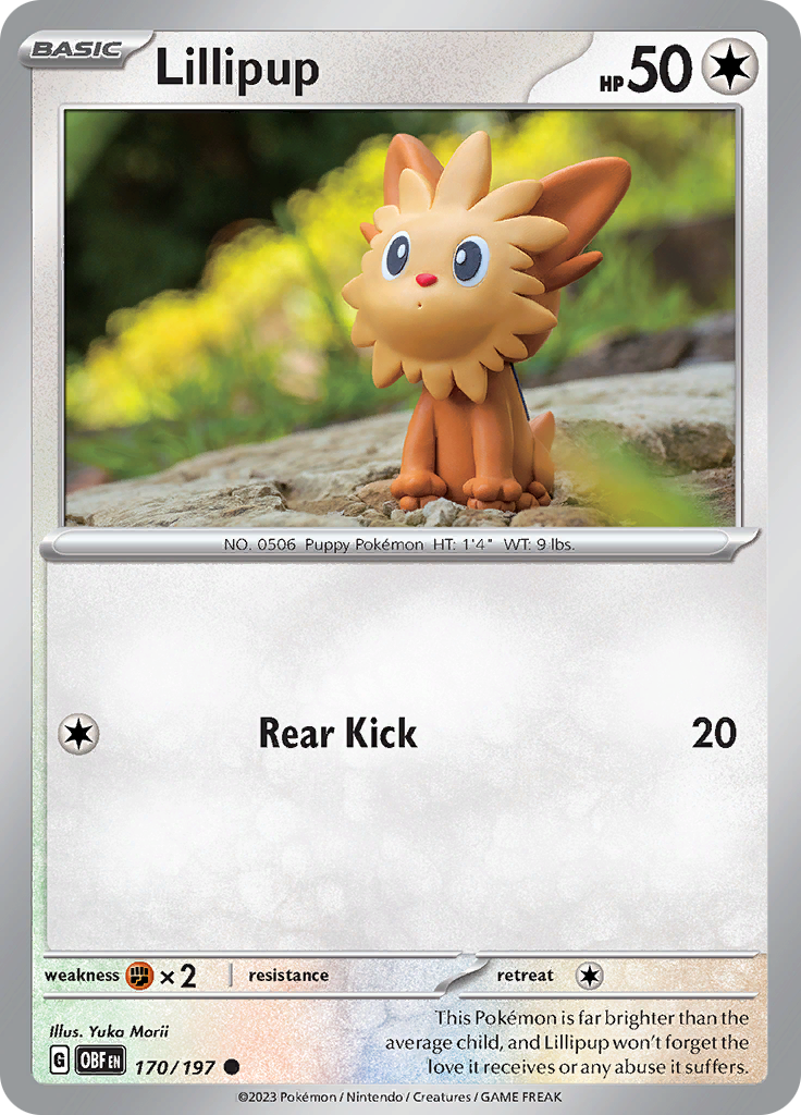 Lillipup (170/197) [Scarlet & Violet: Obsidian Flames] | Play N Trade Winnipeg