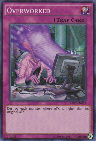 Overworked [AP05-EN012] Super Rare | Play N Trade Winnipeg