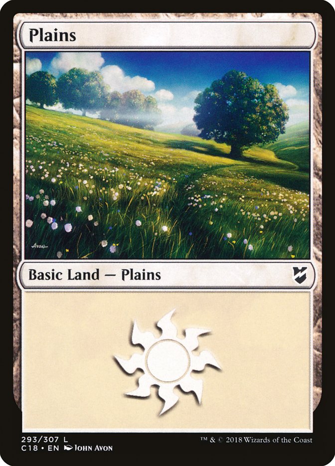 Plains (293) [Commander 2018] | Play N Trade Winnipeg