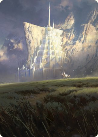 Minas Tirith Art Card [The Lord of the Rings: Tales of Middle-earth Art Series] | Play N Trade Winnipeg