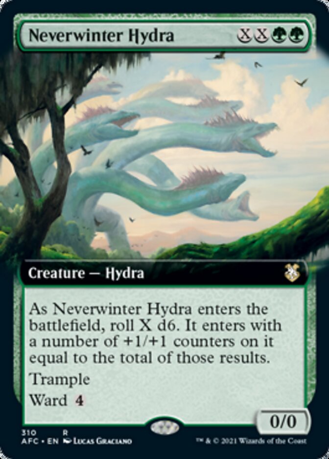 Neverwinter Hydra (Extended) [Dungeons & Dragons: Adventures in the Forgotten Realms Commander] | Play N Trade Winnipeg
