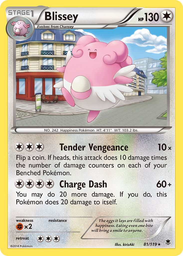 Blissey (81/119) [XY: Phantom Forces] | Play N Trade Winnipeg