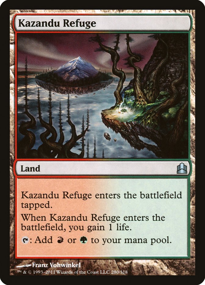 Kazandu Refuge [Commander 2011] | Play N Trade Winnipeg