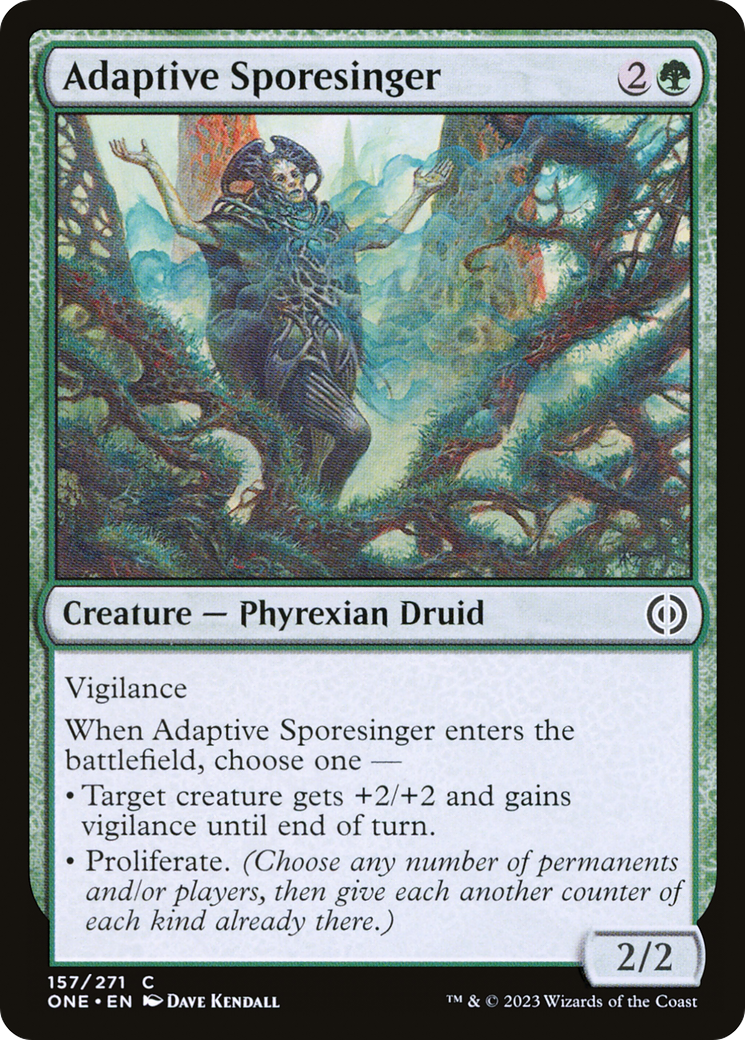 Adaptive Sporesinger [Phyrexia: All Will Be One] | Play N Trade Winnipeg