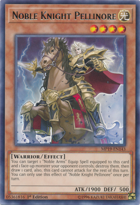 Noble Knight Pellinore [MP19-EN143] Rare | Play N Trade Winnipeg