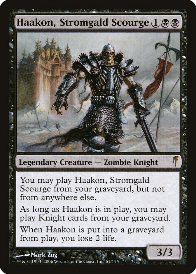 Haakon, Stromgald Scourge [Coldsnap] | Play N Trade Winnipeg