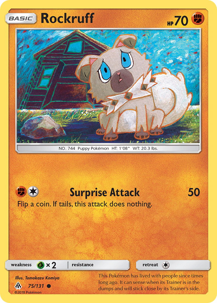 Rockruff (75/131) [Sun & Moon: Forbidden Light] | Play N Trade Winnipeg