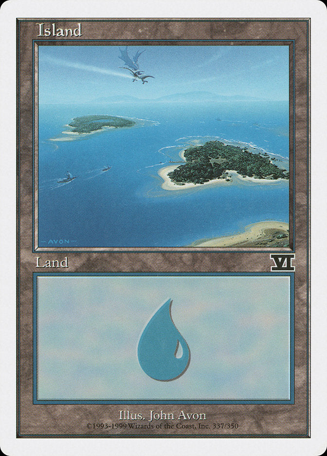 Island (337) [Classic Sixth Edition] | Play N Trade Winnipeg